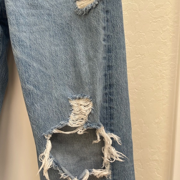 AGolde Women’s 90’s Jeans in Fallout - Picture 6 of 9